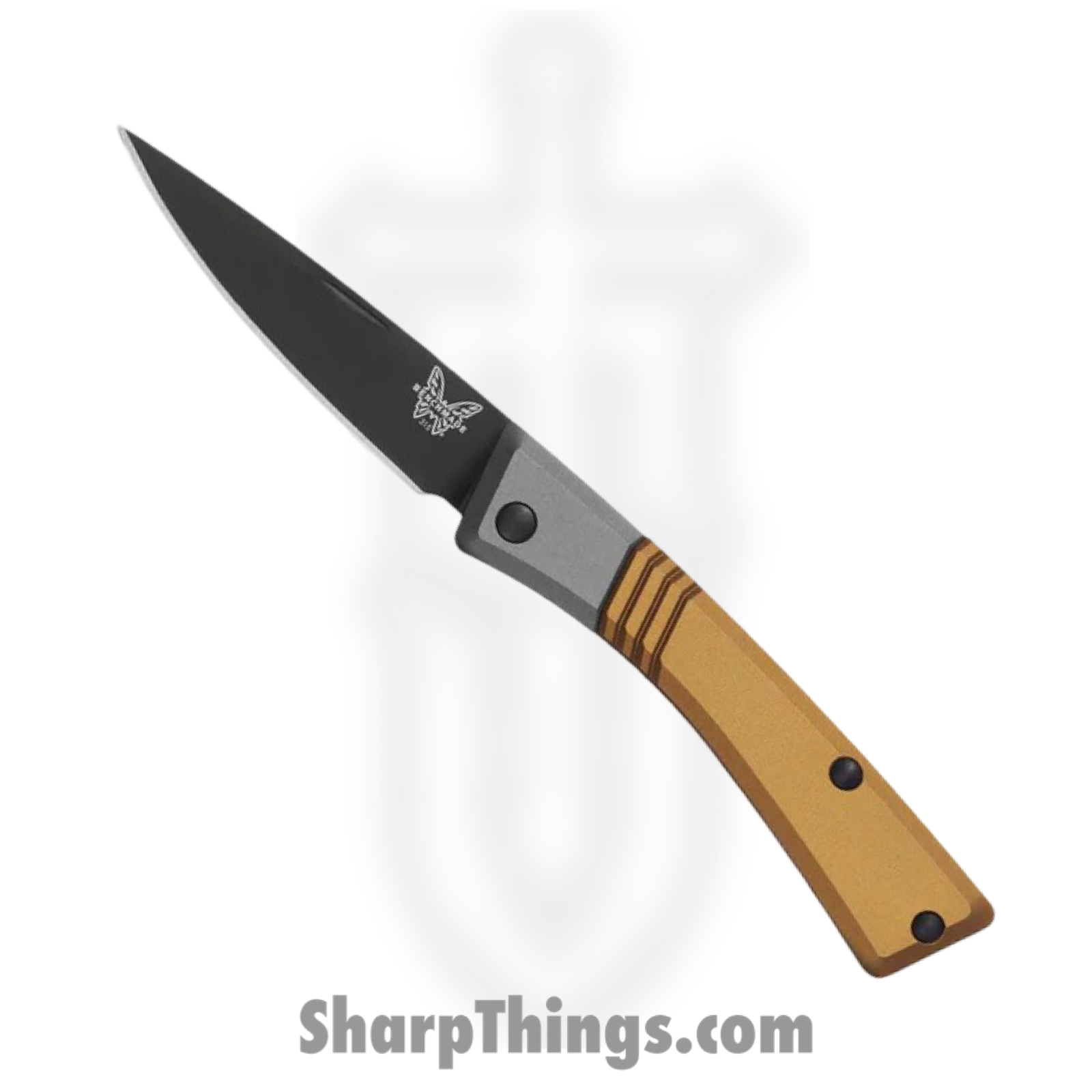 Benchmade - 315BK-01 - Successor - Folding Knife - M390 Coated Drop Point - 6061-T6 Aluminum - Burnt Brass