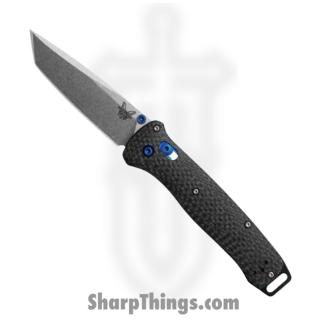 Benchmade – 537-09 – Bailout – Folding Knife – M390 Satin Tanto – Carbon Fiber – Black Blue
