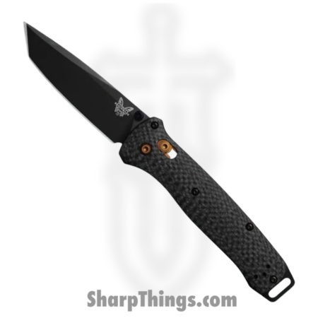 Benchmade – 537BK-10 – Bailout – Folding Knife – S90V Coated Tanto – Carbon Fiber – Black Copper