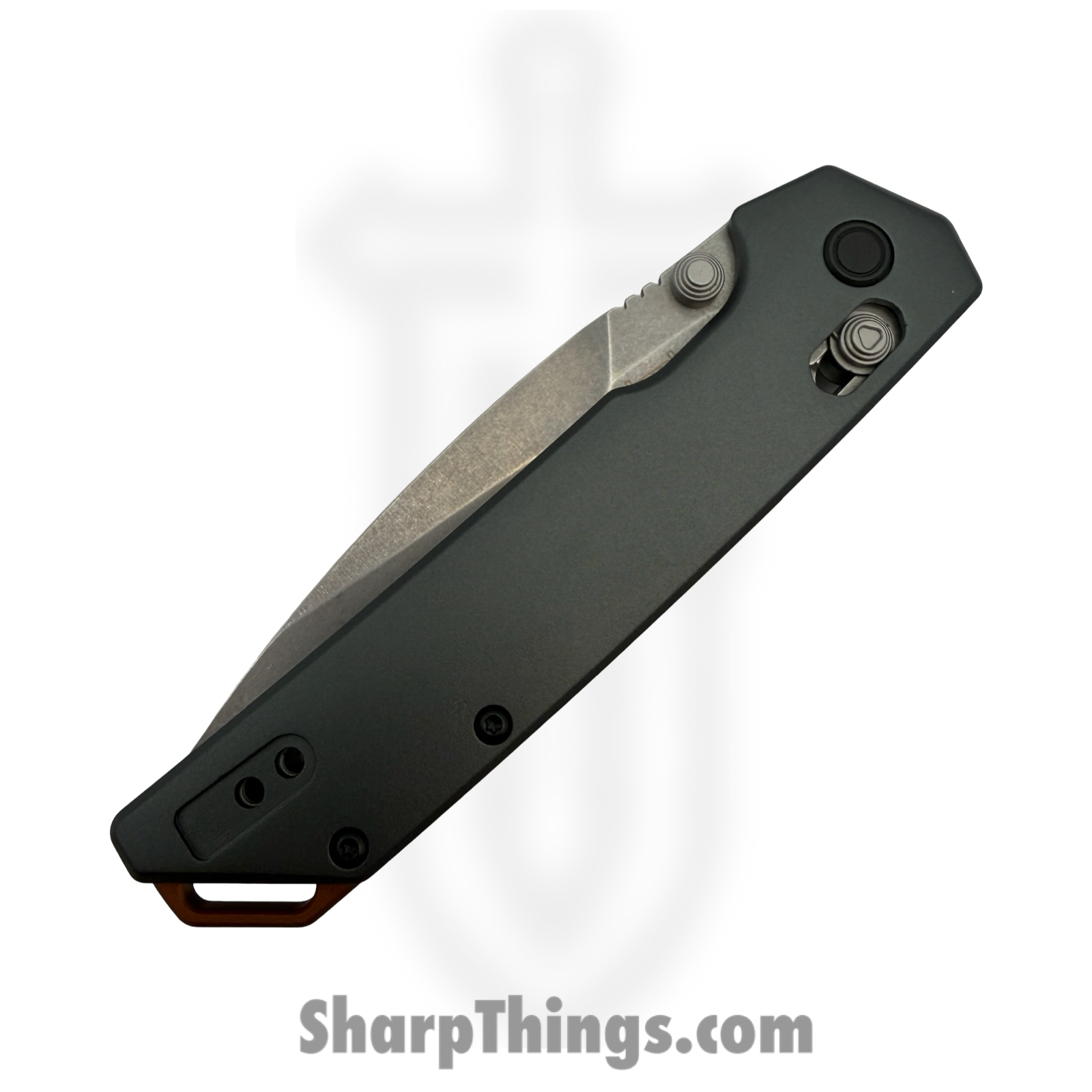 Kershaw - 2038ST - Iridium Duralock P/S - Folding Knife - D2 Satin Spear Point - Aluminum - Gray - Image 3