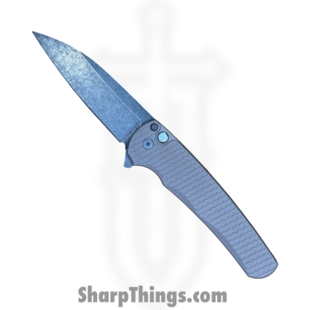 ProTech – 5336-LTD AW FDE – Malibu Flipper – Folding Knife – CPM MagnaCut Acid Wash Wharncliffe – Dragon Scale Aluminum – FDE