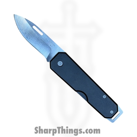 Bear & Son – BC110BK – Large Slip Joint – Folding Knife – Carbon Steel Satin Drop Point – Aluminum – Black