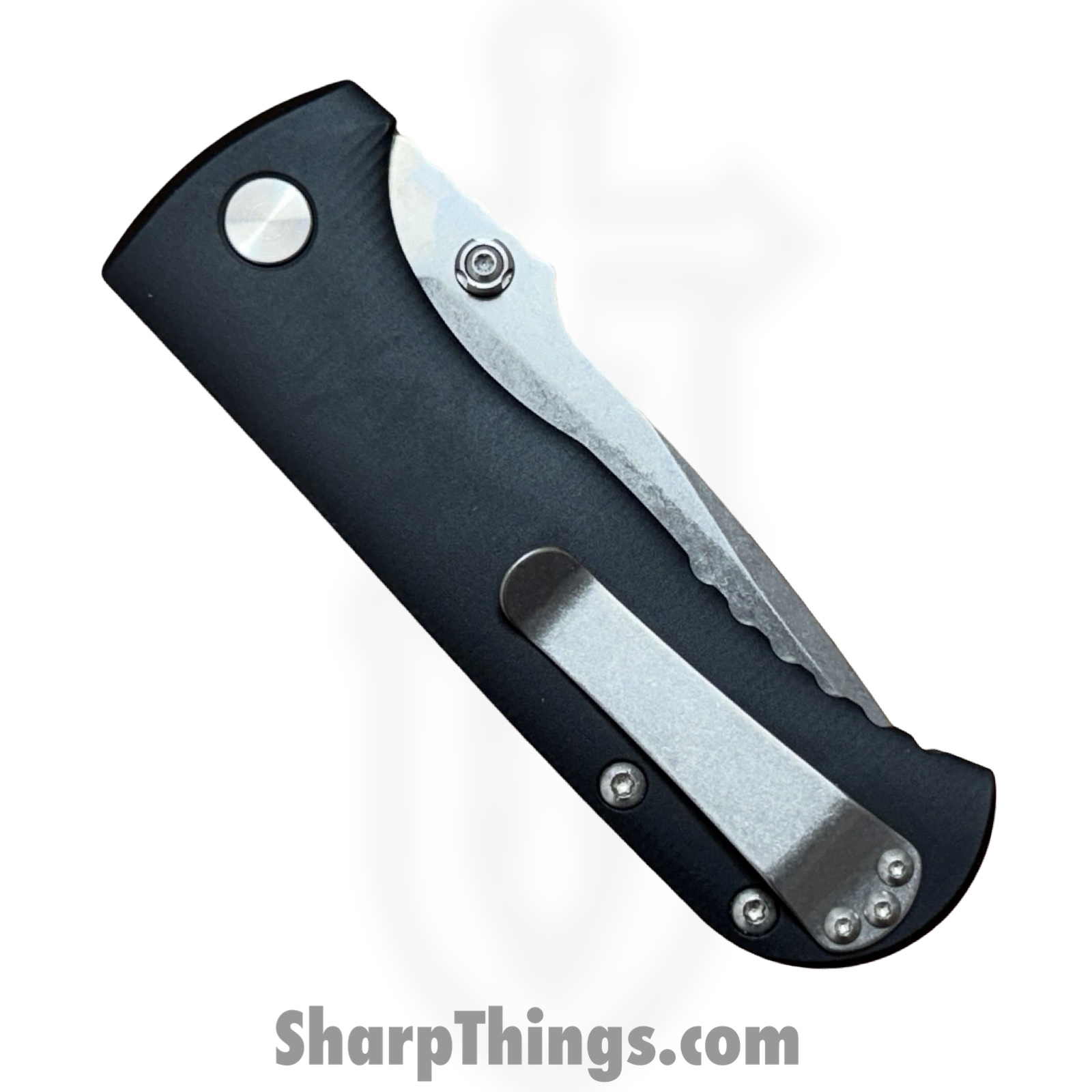Defiant 7 - D7-TALOS-SW - Talos - Folding Knife - CPM MagnaCut Stonewash Drop Point - Titanium - Black - Image 8