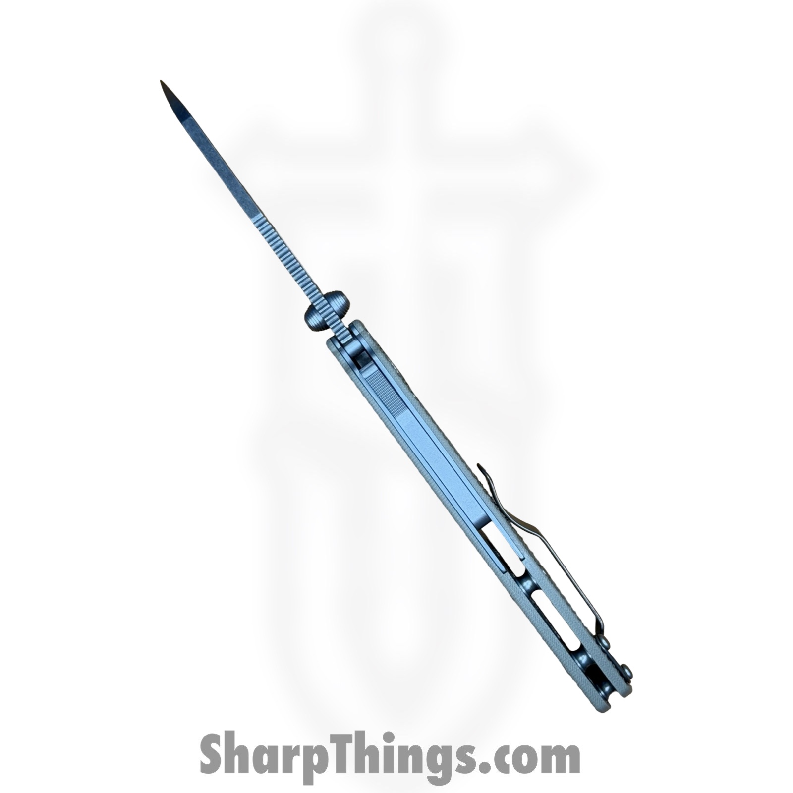 Demko Knives - DEM09629 - AD 20.5 Shark-Lock - Folding Knife - S35VN Stonewash Shark Foot - G10 - Tan - Image 8