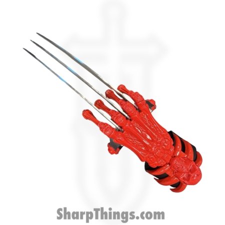 VOC – HK-1551-RD – Death Skull Claw – 9 Inch Blades – Red