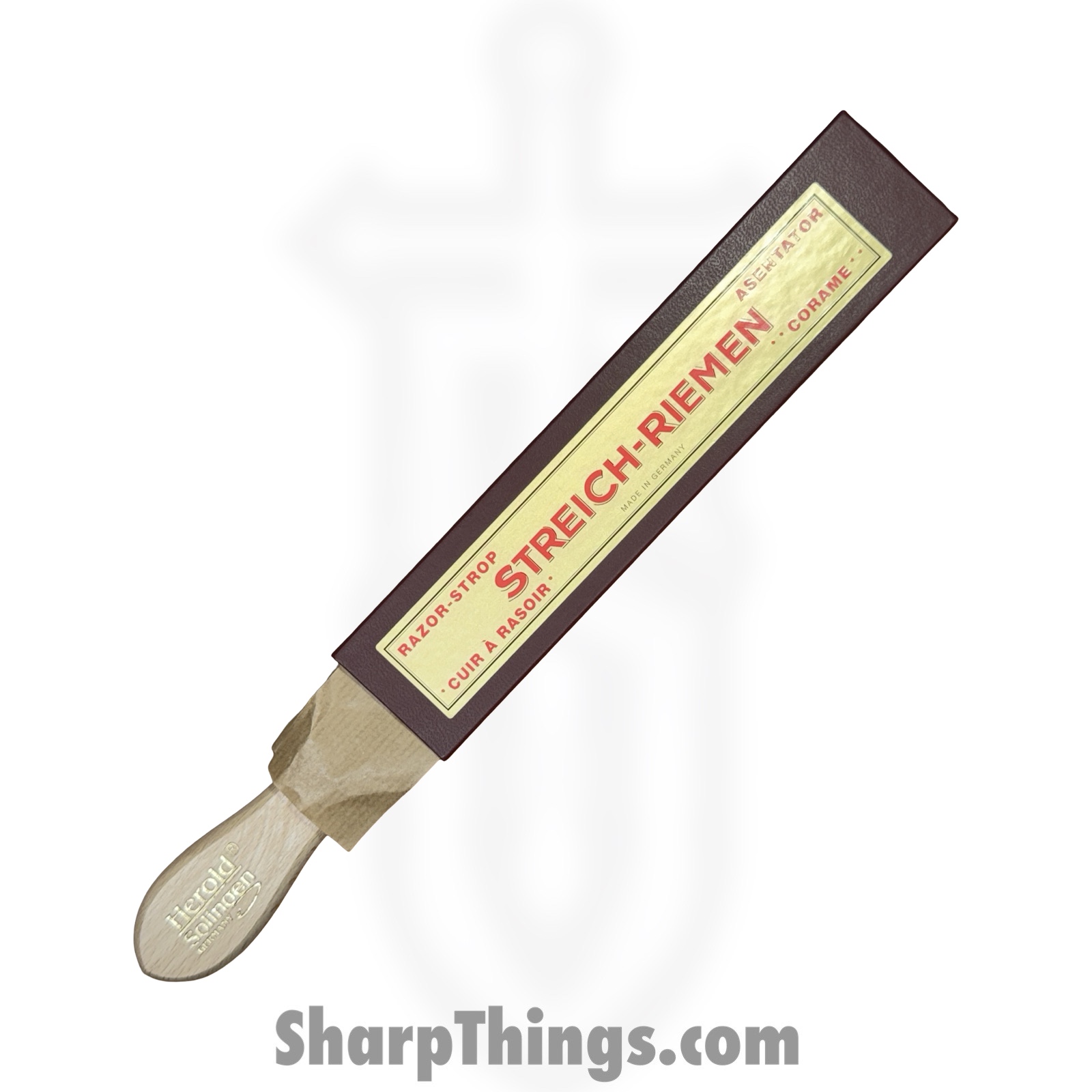 Herold Solingen - HS81RI - Leather Razor Strop - Brown - Image 3