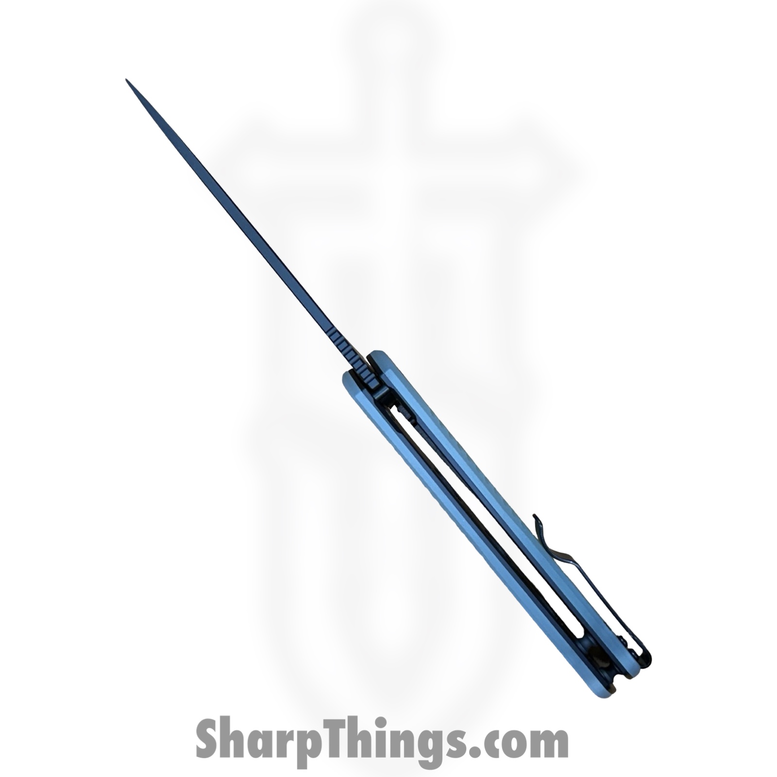 Klaken Knives - J336-JD-BK - The Flint - Folding Knife - 14C28N Coated Straight Back - G10 - Jade - Image 9