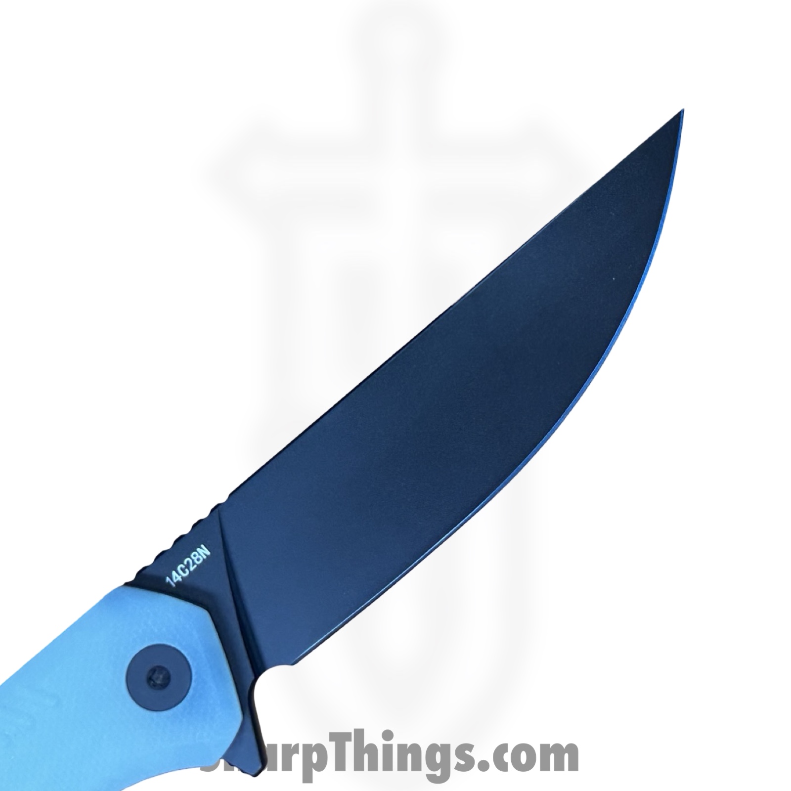 Klaken Knives - J336-JD-BK - The Flint - Folding Knife - 14C28N Coated Straight Back - G10 - Jade - Image 8