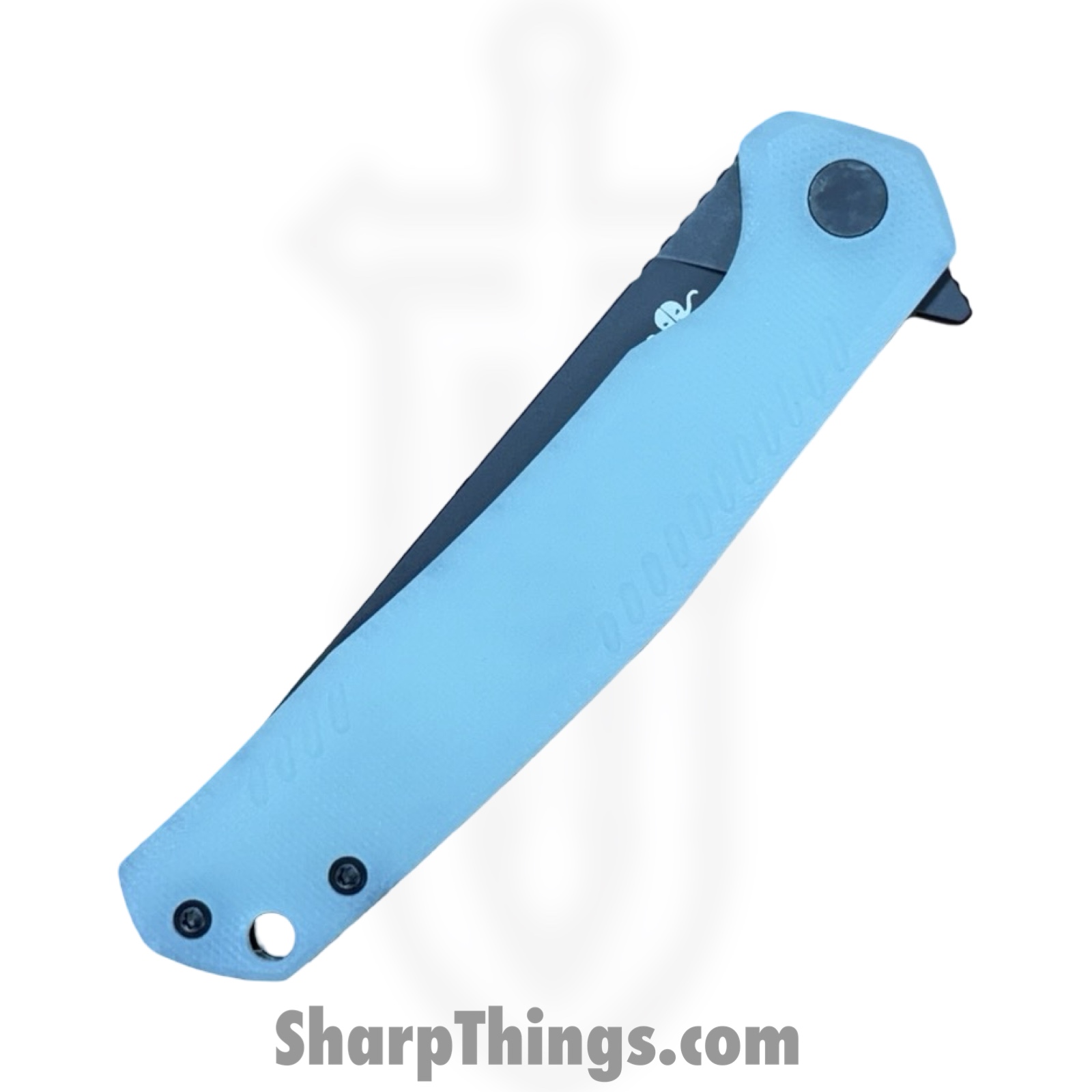 Klaken Knives - J336-JD-BK - The Flint - Folding Knife - 14C28N Coated Straight Back - G10 - Jade - Image 5