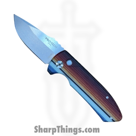 ProTech – LG421-Mex Blanket – SBR Auto – Automatic Knife – S35VN Stonewash Drop Point – G-Carta – Mexican Blanket