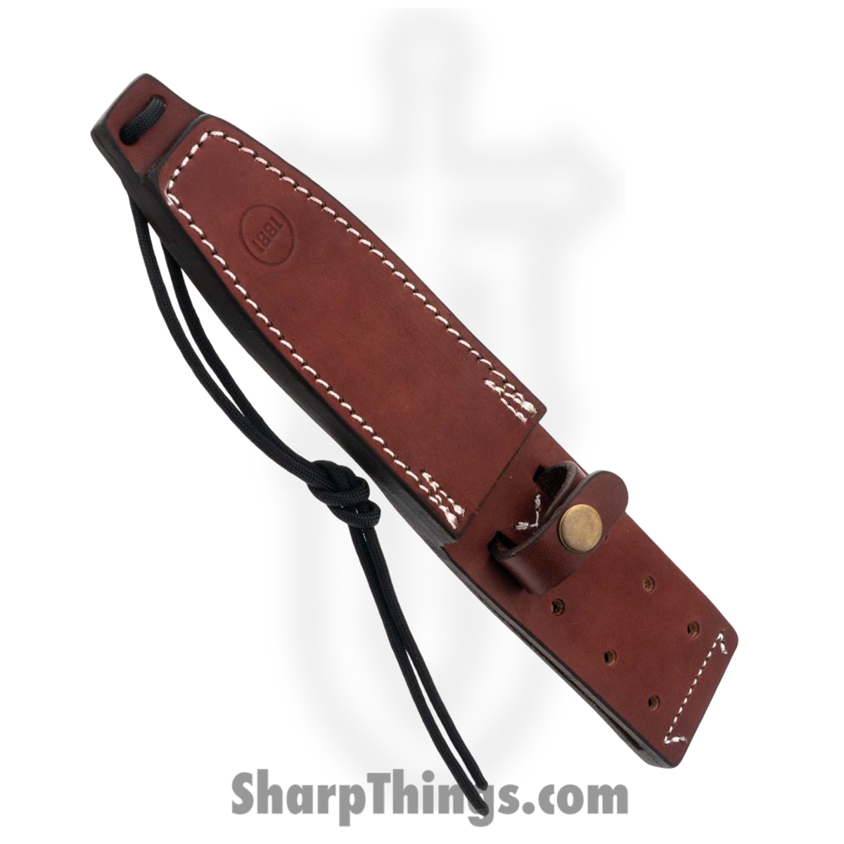 1881 Knife Works - MMS031 - STA Sniper - Fixed Blade Knife - 1095 HC Coated Clip Point - G10 - Black - Image 3