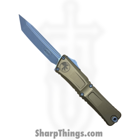 Microtech – 1144-10APTA – Combat Troodon Gen III – OTF Auto – M390MK Apocalyptic Tanto – Aluminum – Tan
