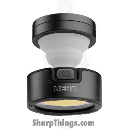 Nebo – NEB-LTN-0014 – Poppy Puck – Aluminum – Dark Gray