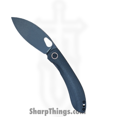 Vosteed – NSTH32NPMK – Nightshade TH Linerlock Black – Folding Knife – Nitro-V Blackwash Shilin Cutter – Micarta – Black