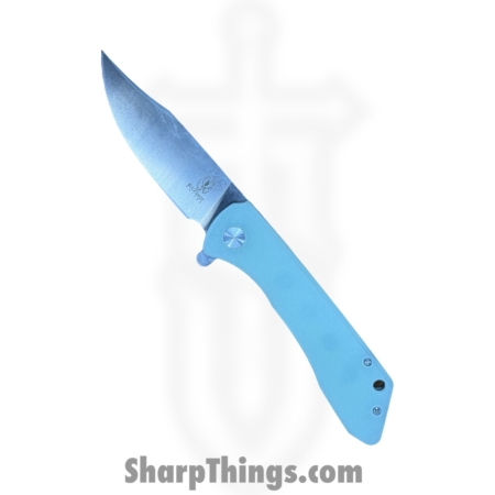 Buckshot Knives – PBB28C – Model 28 – Folding Knife – D2 Satin Clip Point – G10 – Jade