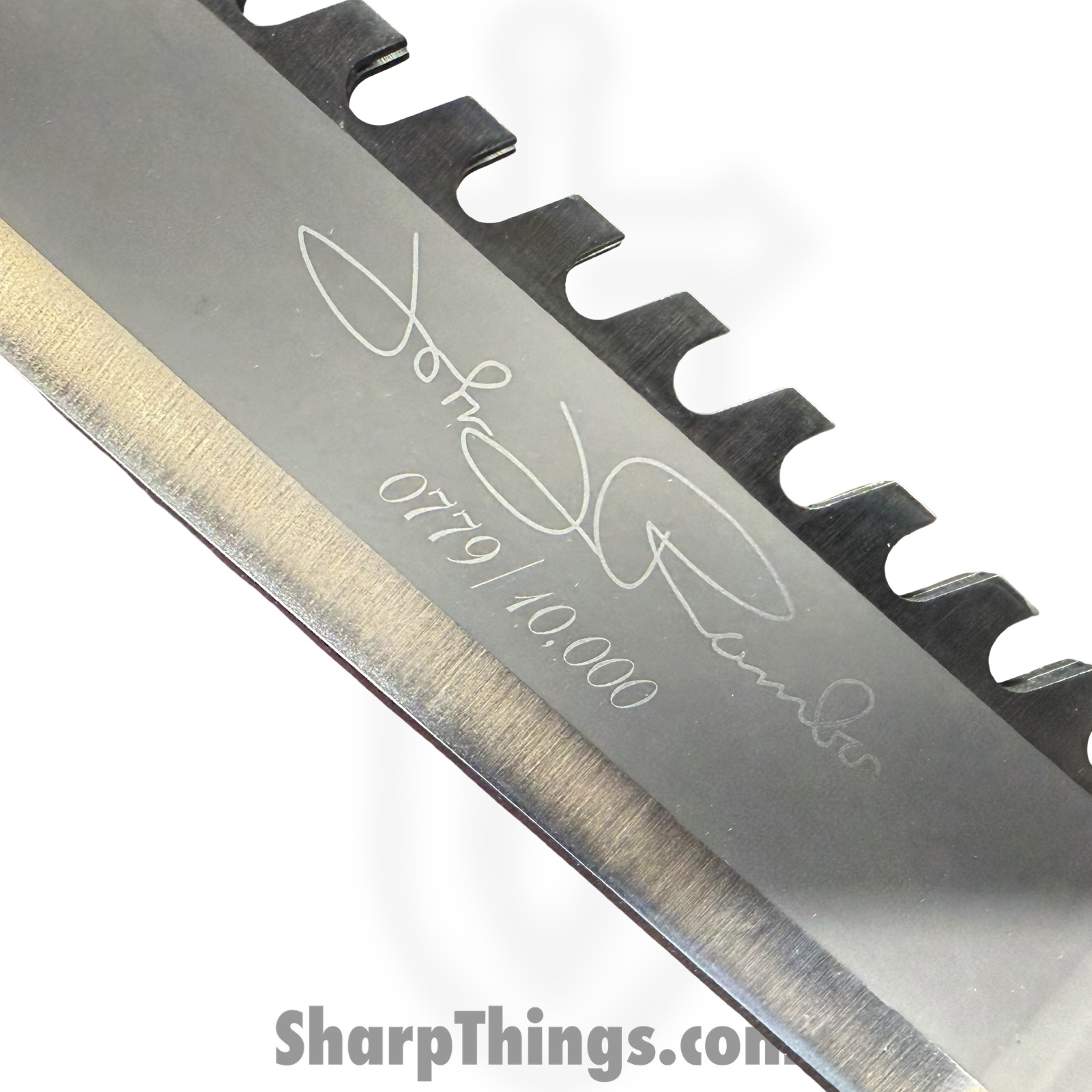 Rambo Knives - RB9423 - First Blood John Rambo - Fixed Blade Knife - Stainless Satin Saw Back - Cord Wrapped - OD Green - Image 7