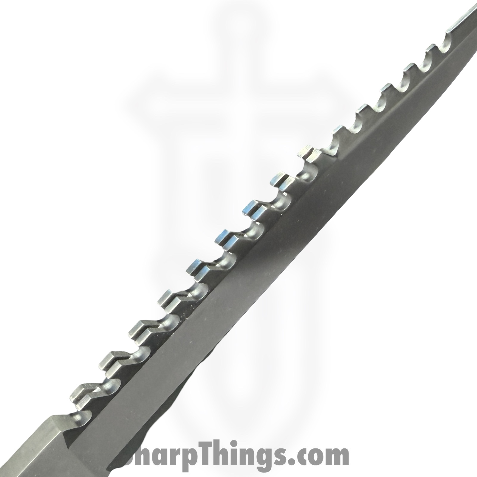 Rambo Knives - RB9423 - First Blood John Rambo - Fixed Blade Knife - Stainless Satin Saw Back - Cord Wrapped - OD Green - Image 5