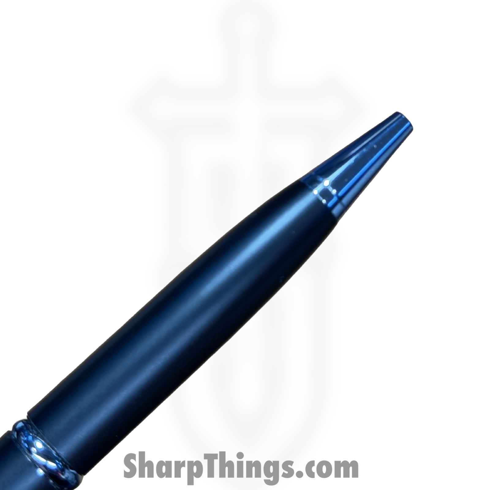 Rough Rider - RR613 - Ink Pen Knife Black - Fixed Blade Knife - Stainless Satin Spear Point - Metal - Black - Image 2