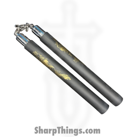 Rough Rider – RR616 – Nunchaku – Rubber – Black