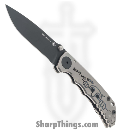 Spartan Blades – SF5KILR – Harsey Custom – Folding Knife – CPM MagnaCut Coated Spear Point – Titanium – Kilroy