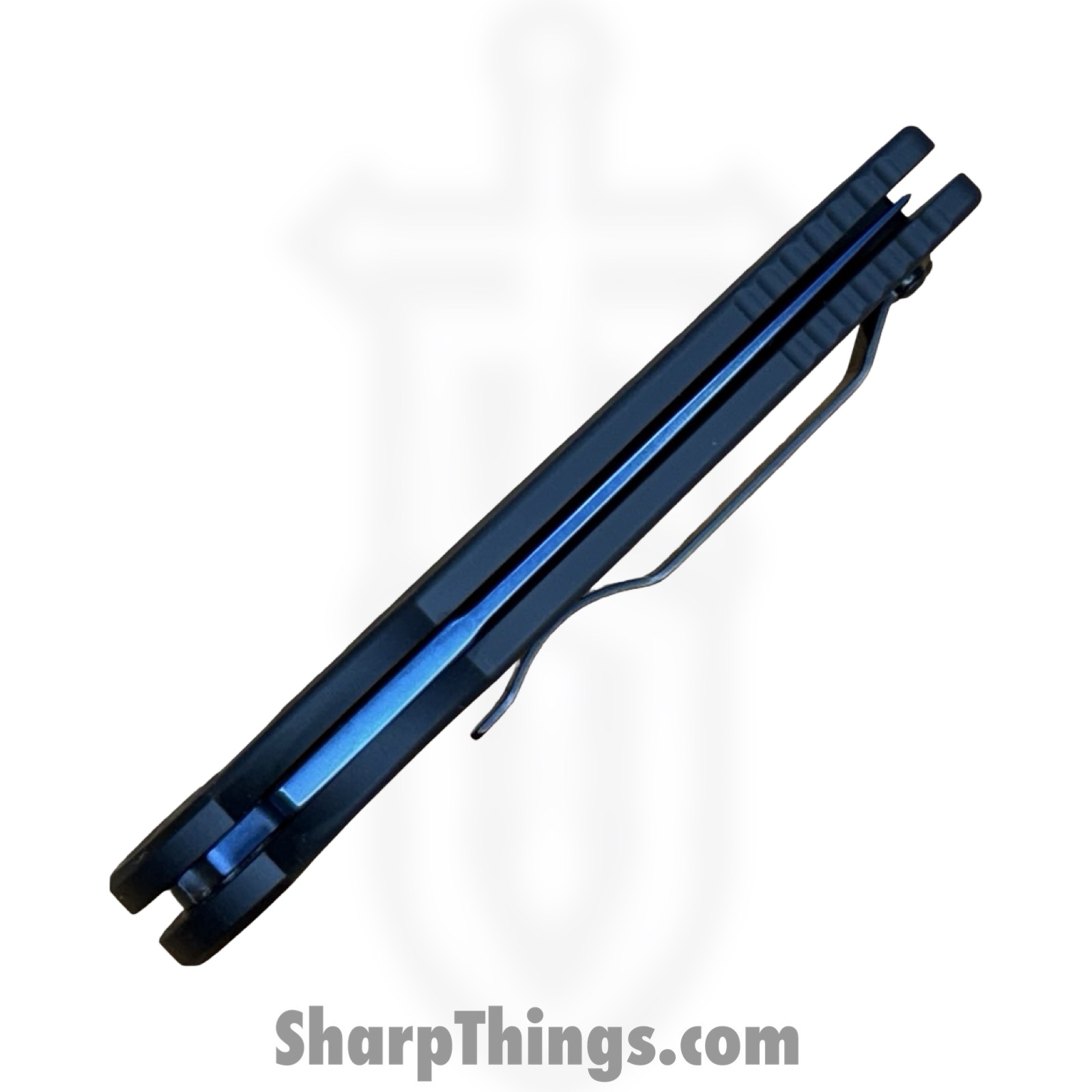 ProTech - TR-3 SB MC - Tactical Response 3 - Automatic Knife - CPM MagnaCut Saphire Blue Clip Point - Aluminum - Black - Image 3