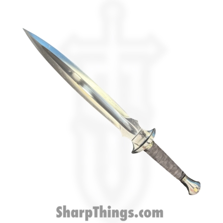 United Cutlery – UC2614 – LOTR Sword of Samwise – Stainless Satin Leaf – Leather – Black