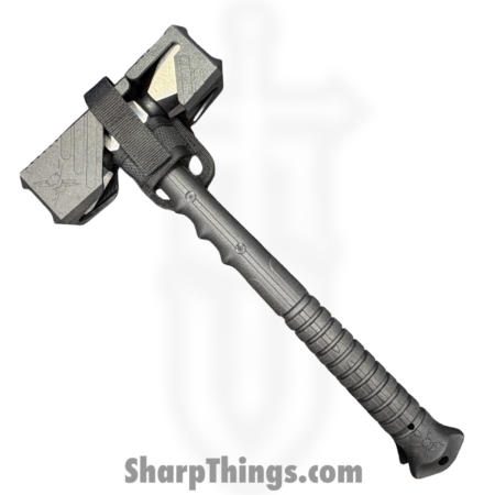 United Cutlery – UC3649 – Honshu Spiked War Hammer – 2Cr13 Two Tone  – Nylon – Black