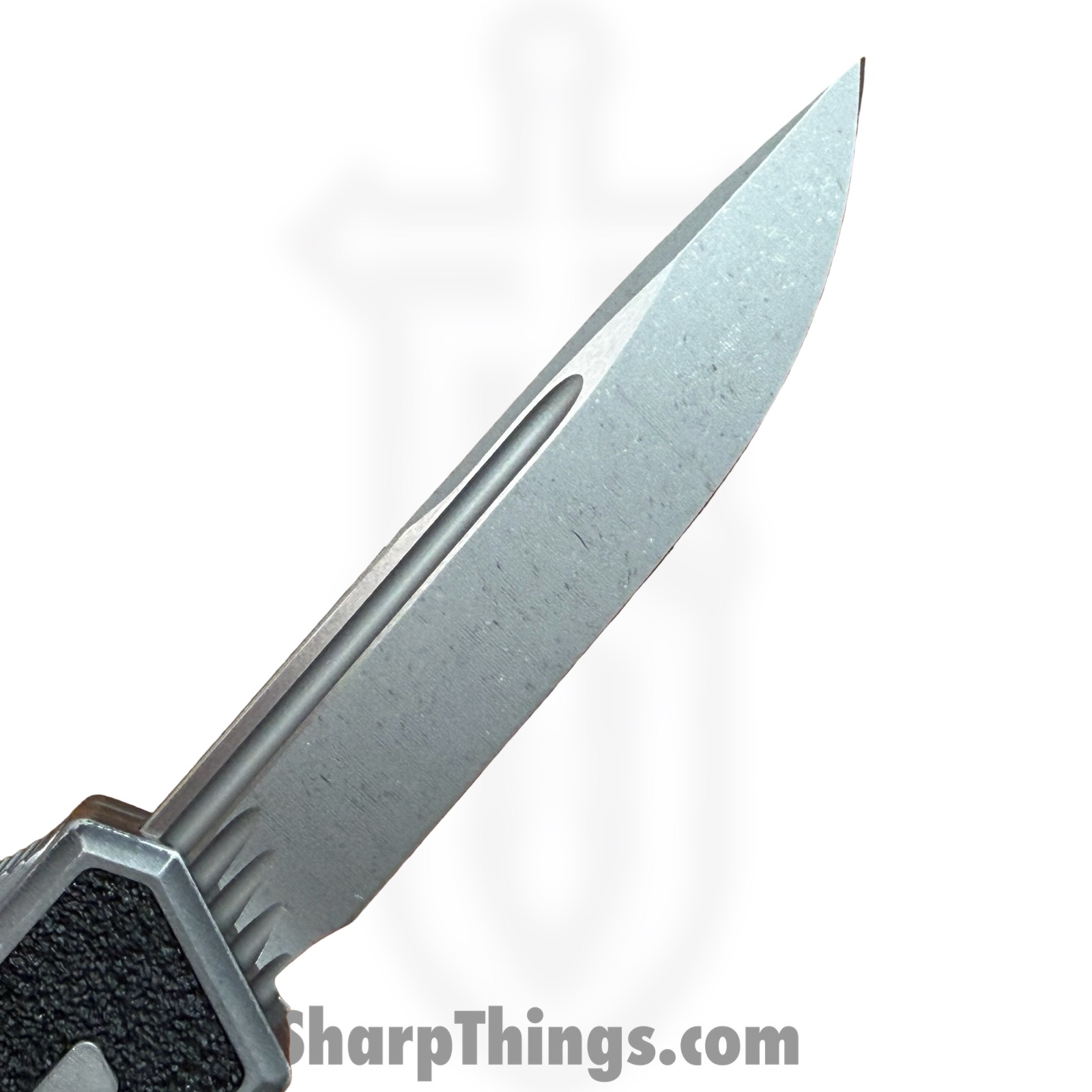 Microtech - 1278-10APWME - Scarab II Gen III - OTF Auto - M390MK Apocalyptic S/E - 6061-T6 Aluminum - Weathered Metal - Image 8