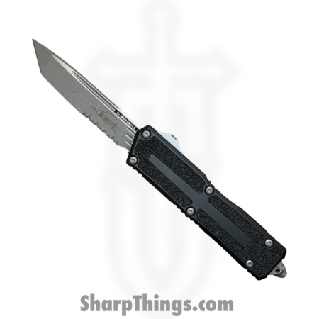 Microtech – 1279-11AP – Scarab II Gen III – OTF Auto – M390MK Coated T/E P/S – 6061-T6 Aluminum – Black