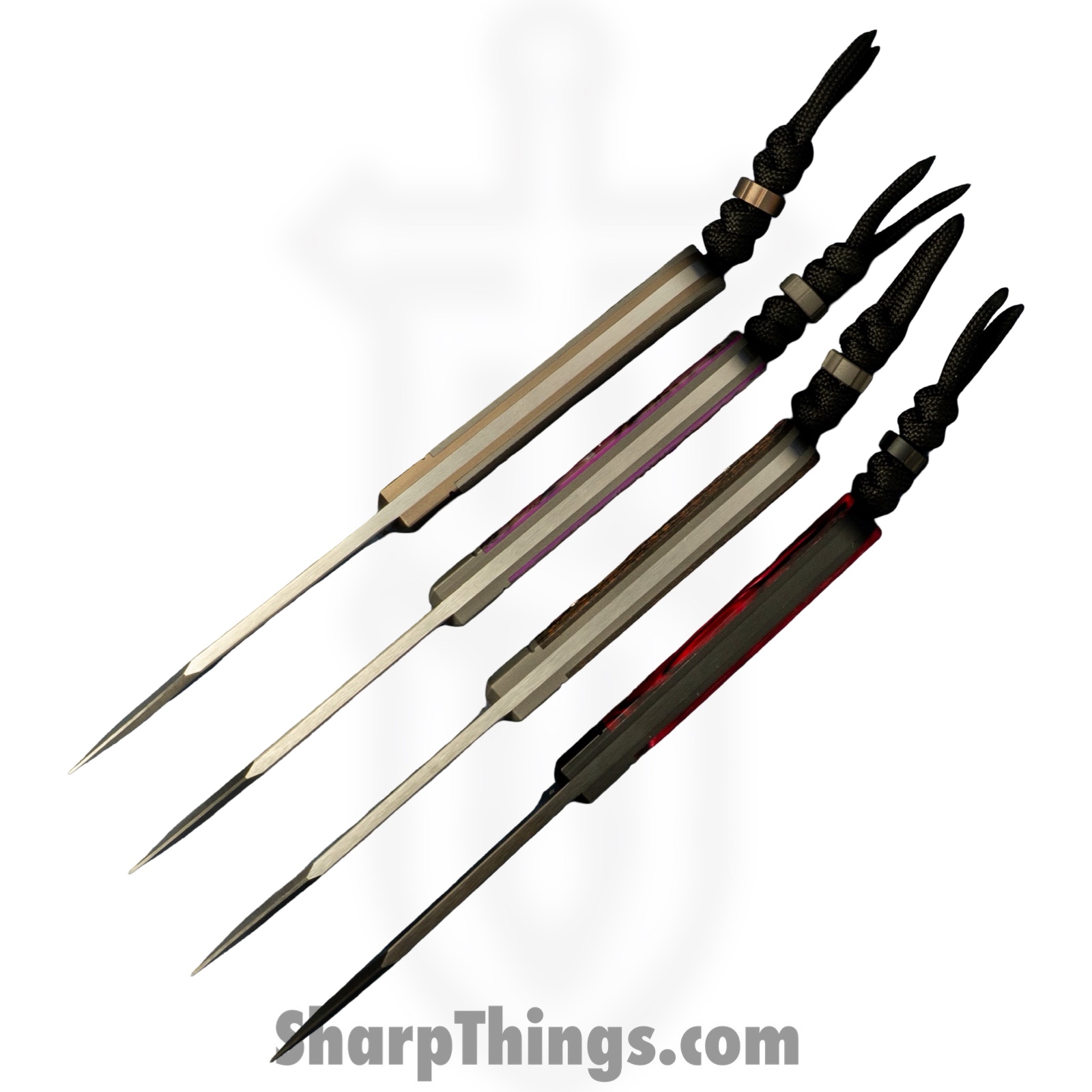 Jack Wolf Knives - BACKW-FX-01-CC-SUN-ORA - Backwoods FIXedc - Fixed Blade Knife - S90V Satin Clip Point - Camo Carbon - Sunset Orange - Image 5