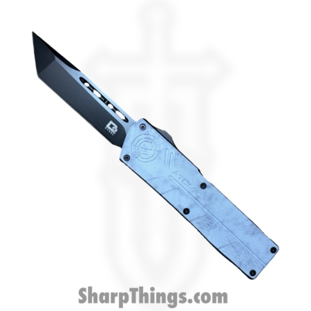 Atomic Knives – DT01SWC-TNBK – UltraLite ATOMIC – OTF Auto – D2 Coated Tanto – Aluminum – White Camo