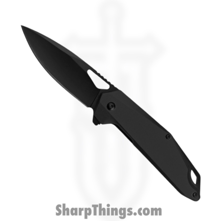 MTech – MT-A2038BK – Spring Assisted Folding Knife – Assisted Open Knife – Stainless Steel Satin Drop Point – Aluminum – Black