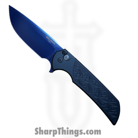 ProTech – MX106-SB NEXUS – Mordax NEXUS – Folding Knife – CPM MagnaCut Sapphire Blue Drop Point – Aluminum – Black