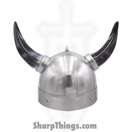 VOC – TC-80581A – 18g Steel Barbarian Helmet – Steel – Steel