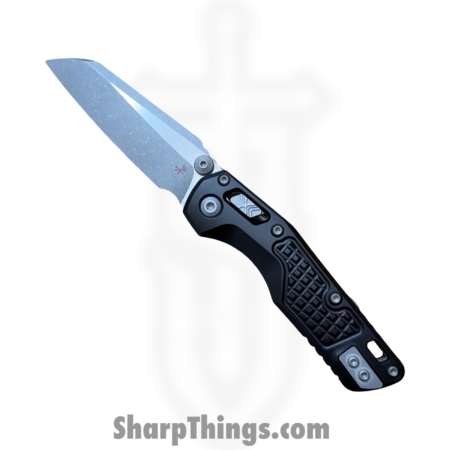 Microtech – 210M-10APFR – MSI Mini – Folding Knife – M390MK Apocalyptic Sheepsfoot – Aluminum Frag – Black