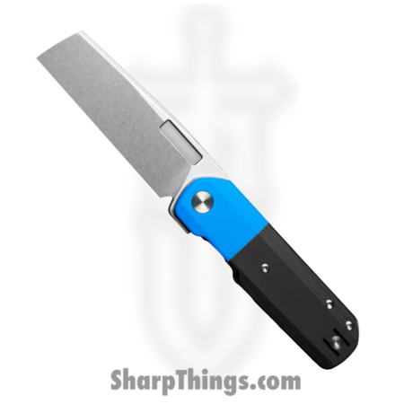 Vero Engineering – VeAvid2SWBL – Avid 2 – Folding Knife – S45VN Stonewash Cleaver – G10 – Blue / Black