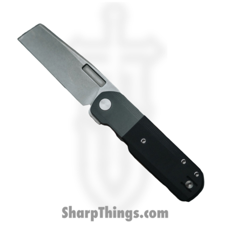 Vero Engineering – VeAvid2SWBK – Avid 2 – Folding Knife – S45VN Stonewash Cleaver – G10 – Grey / Black