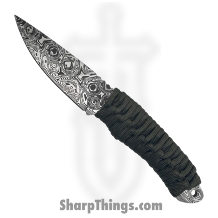 Takumitak – TKF101GN-CS – Nighthawk – Fixed Blade Knife – 3Cr13 SS Acid Etched Drop Point – Paracord Wrapped – OD Green