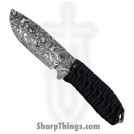 Takumitak – TKF103BK-CS – Takumi – Fixed Blade Knife – 3Cr13 SS Acid Etched Drop Point – Paracord Wrapped – Black