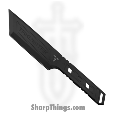 Takumitak – TKF315 – Hard End – Fixed Blade Knife – 3Cr13 SS Coated Tanto – 3cr13 – Black