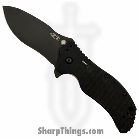 Zero Tolerance – ZT0350TR – 0350TR Linerlock A/O Tritium – Folding Knife – CPM S30V Stonewash Drop Point – G10 – Black