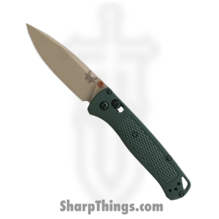 Benchmade – 535TN-2601 – Bugout – Folding Knife – ELMAX Coated Drop Point – Grivory – Taiga Green