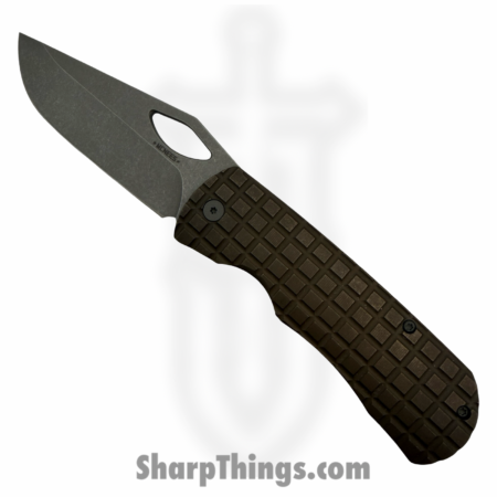 McNees – McDixFragBrnz – Dixon Frag – Folding Knife – CPM MagnaCut Atomic Drop Point – Titanium – Bronze