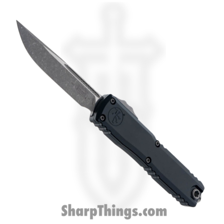 Microtech – 11214-10AP – Ultratech Gen IV – OTF Auto – M390MK Apocalyptic Drop Point – Aluminum – Black