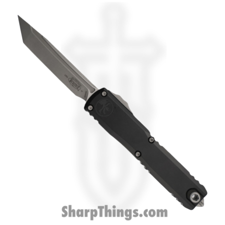 Microtech – 11234-10AP – Ultratech Gen IV – OTF Auto – M390MK Apocalyptic Tanto – Aluminum – Black