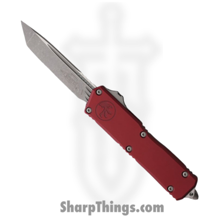 Microtech – 1177-10APMR – Scarab II Gen III – OTF Auto – M390MK Apocalyptic Tanto – Aluminum – Merlot