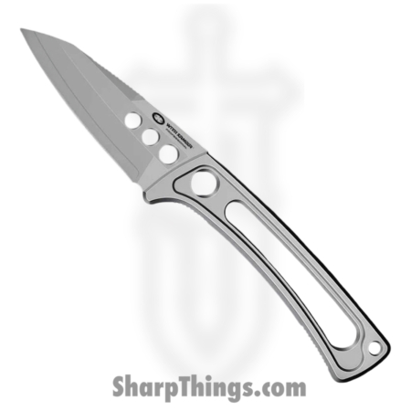 WithArmour – 23FYE150-70SL – Cobra – Fixed Blade Knife – WASTEEL Satin Reverse Tanto – WASTEEL – Silver