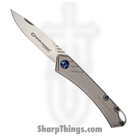 WithArmour – WA-096TG – Elise – Folding Knife – D2 Satin Drop Point – Titanium – Grey