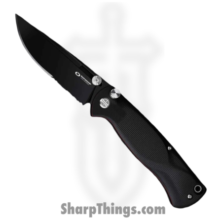 WithArmour – WA2301F-55BK – MercenaryF – Folding Knife – 12C27 Coated Drop Point – Micarta G10 – Black Red