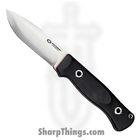 WithArmour – WA2303-95BKG – Woodlands – Fixed Blade Knife – VG-10 Satin Drop Point – Micarta G10 – Black Red